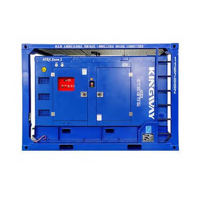 186CFM 100Psi ATEX โซน 2 Ex Proof Sullair แอร์คอมเพรสเซอร์ด้วยกรอบยก DNV